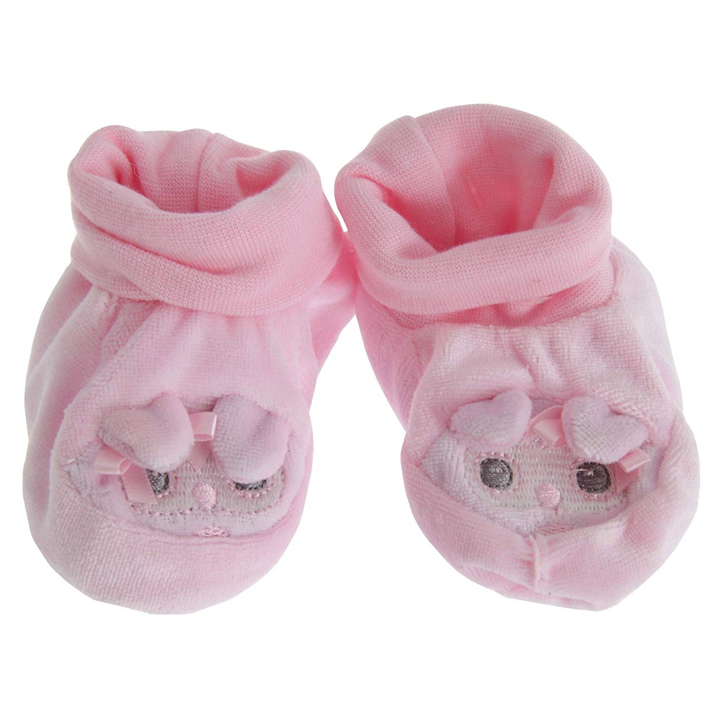Nursery Time Baby Animal Face Booties - hanrattycraftsgifts.co.uk