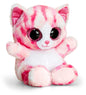 Keel Animotsu Pink Cat Soft Toy 25cm - hanrattycraftsgifts.co.uk