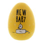Egg Shaped Large Money Box - Baby Fund - hanrattycraftsgifts.co.uk