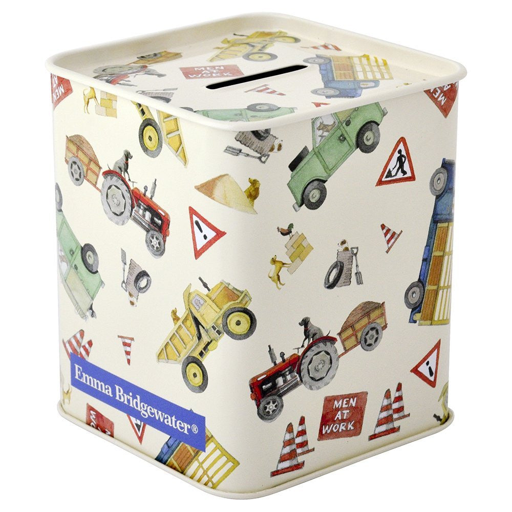 Men At Work Money Box By Emma Bridgewater - hanrattycraftsgifts.co.uk