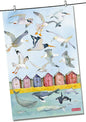 Emma Ball "Sealife - Under the Sea, Pure cotton tea towel. Printed in the UK.