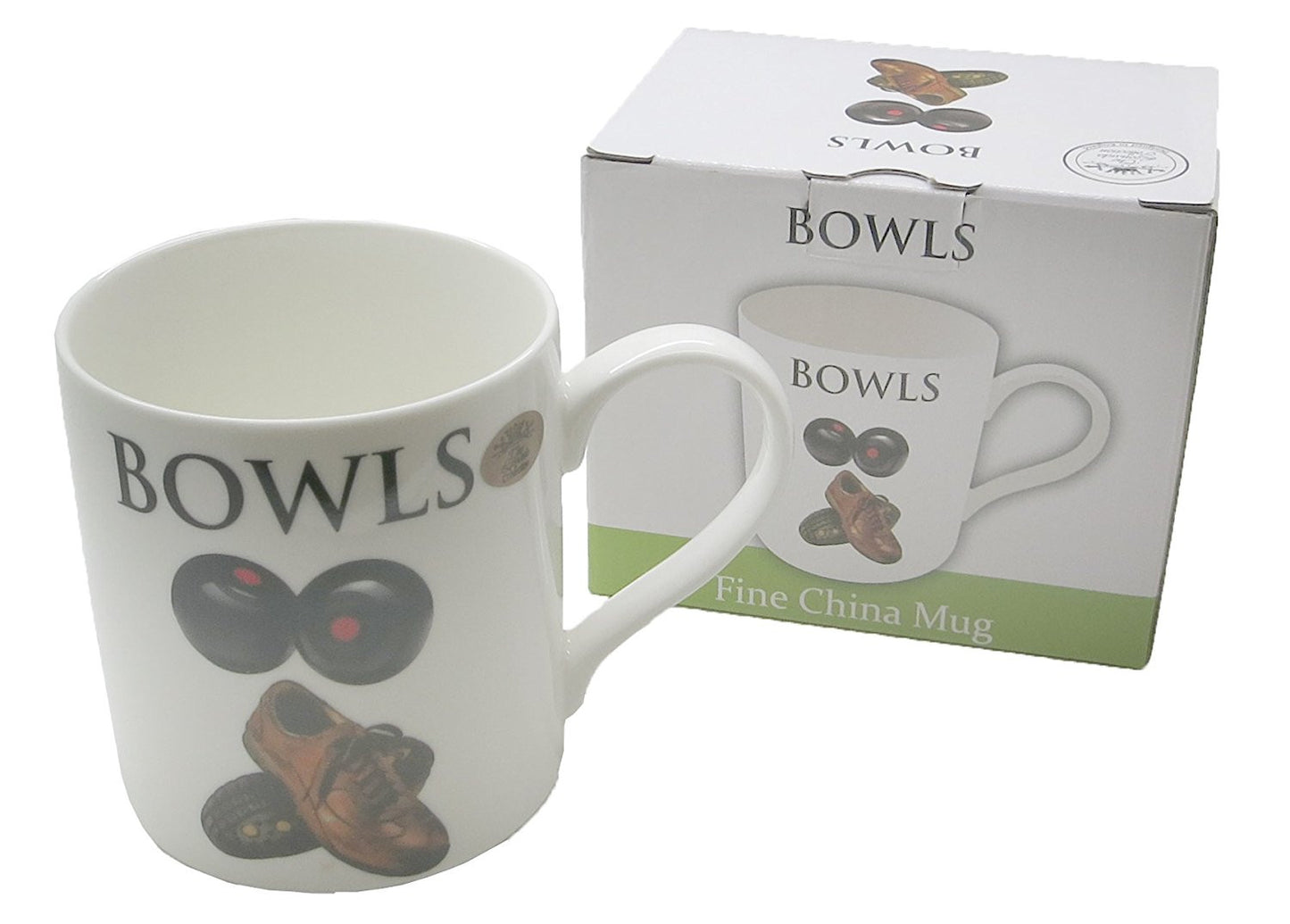Bowls Fine China Oxford Mug in Presentation Gift Box - hanrattycraftsgifts.co.uk