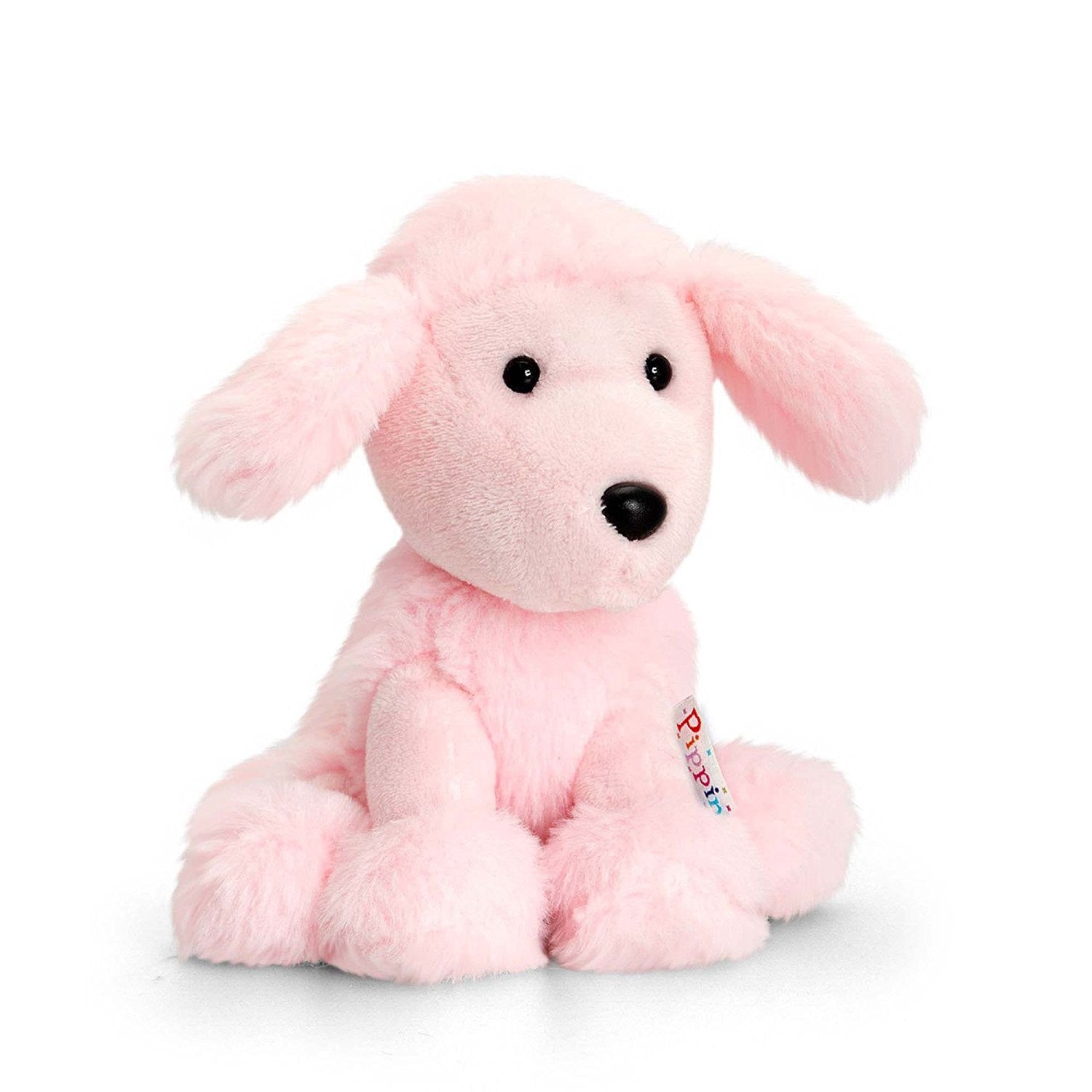 Keel Toys Pippins Pink Poodle Soft Toy - hanrattycraftsgifts.co.uk