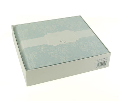 Love & Cherish Pearlised Paperwrap Wedding Photo Album - hanrattycraftsgifts.co.uk
