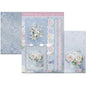 Frosted Florals Adorable Scorable Luxury Topper Set A4-Lily Blossoms - hanrattycraftsgifts.co.uk