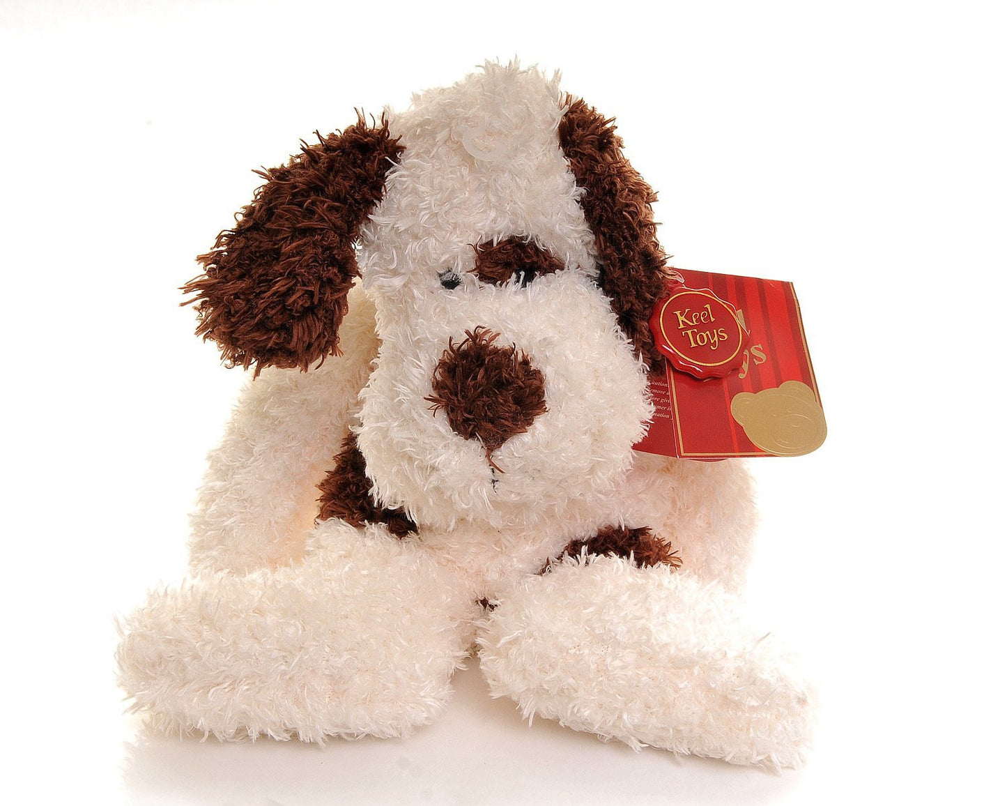Keel Floppy Pets Cream and Brown Dog so very soft new design - hanrattycraftsgifts.co.uk