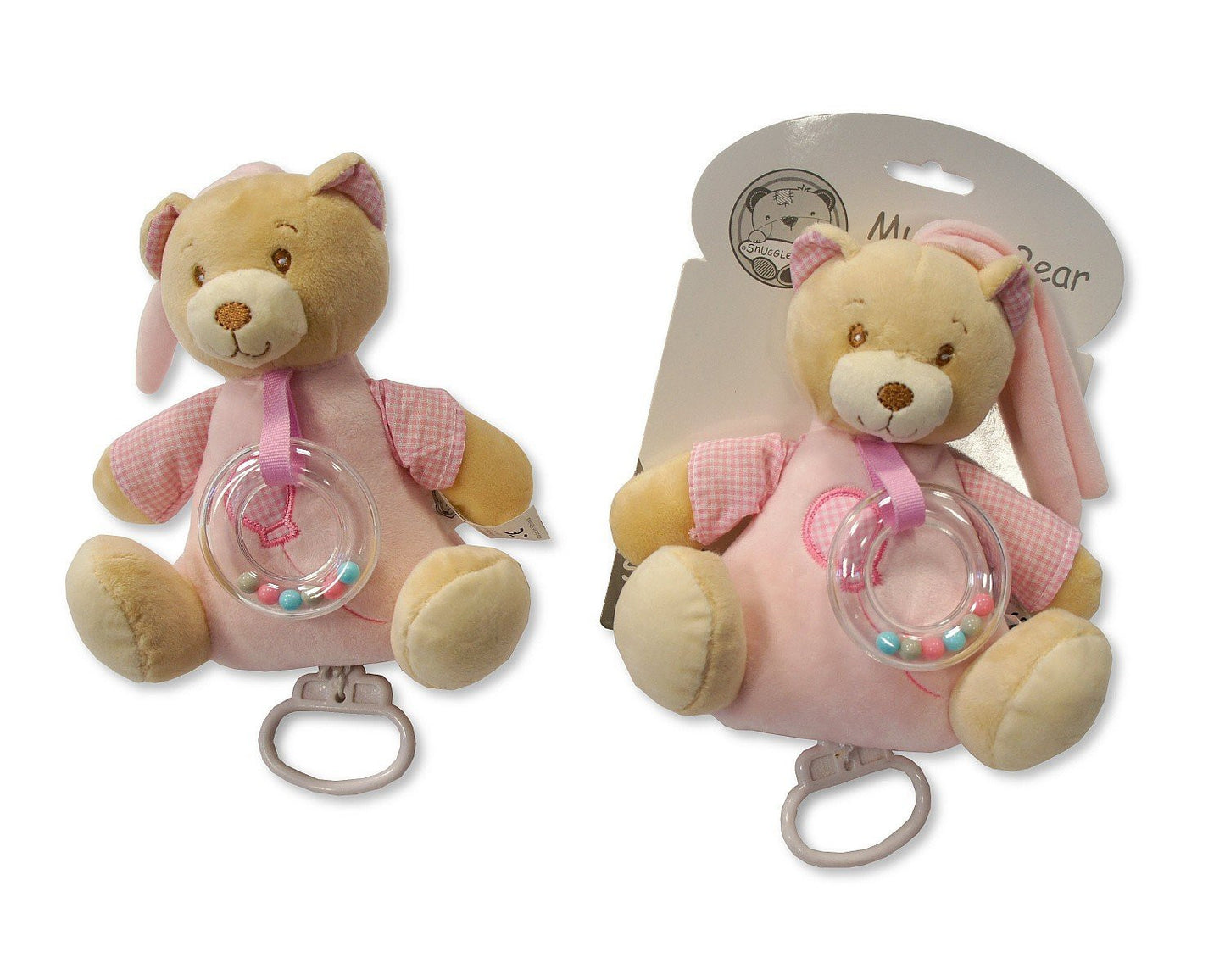 Musical Baby Rattle Soft Toy Gift - hanrattycraftsgifts.co.uk