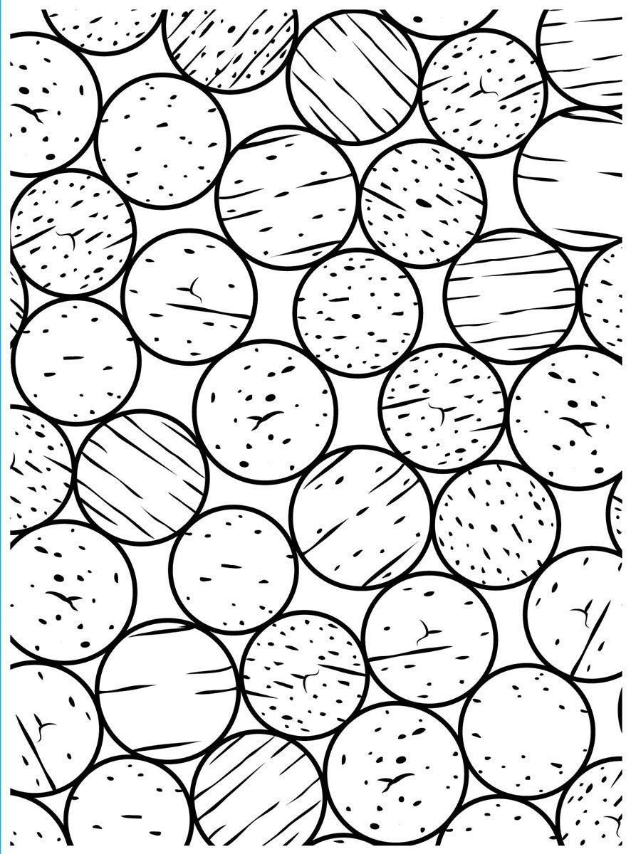 Darice 10.8 x 14.6 cm Cork Tops Embossing Template - hanrattycraftsgifts.co.uk
