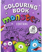 Eurowrap 26361-MONSC Coloring Book, Purple