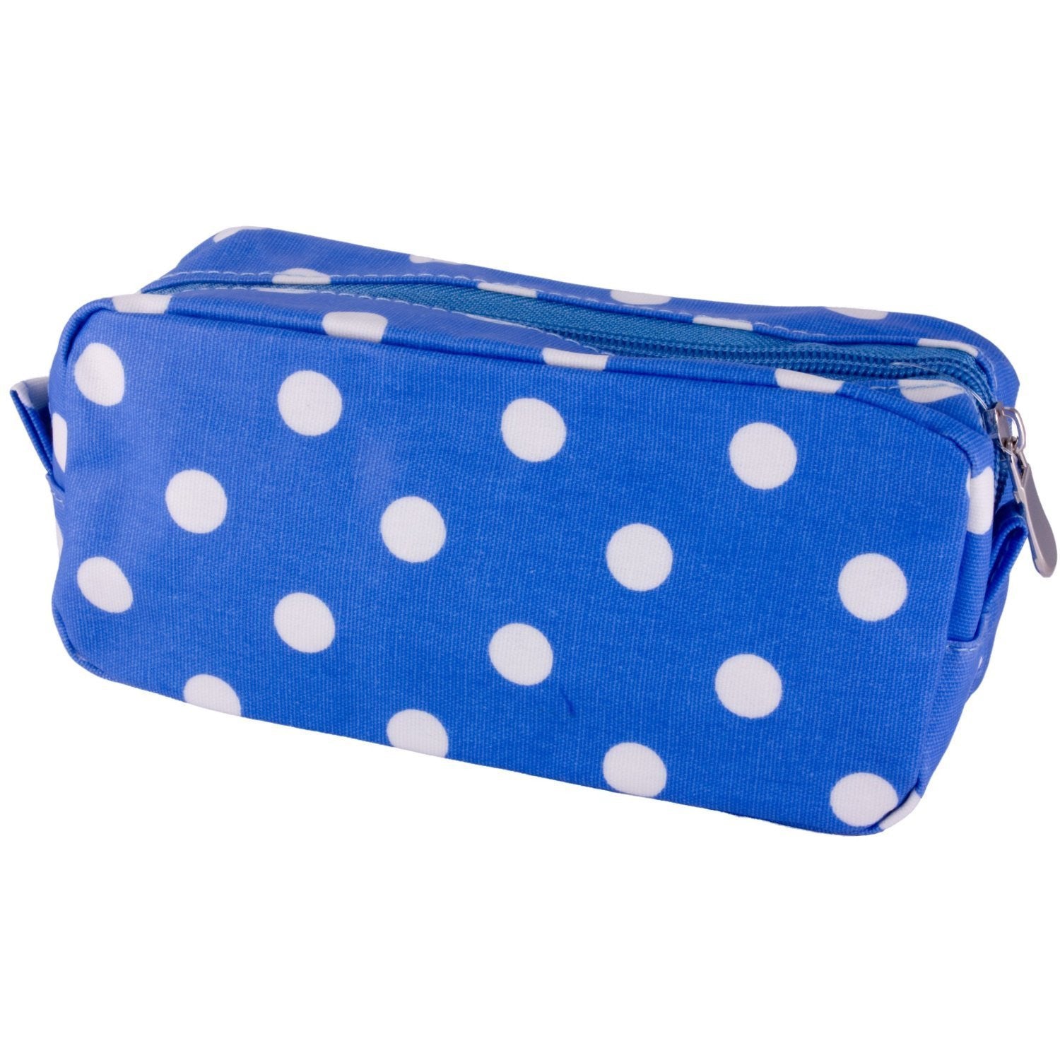polka dot pencil cases white spots choice three colours please msg choice or one at random sent - hanrattycraftsgifts.co.uk