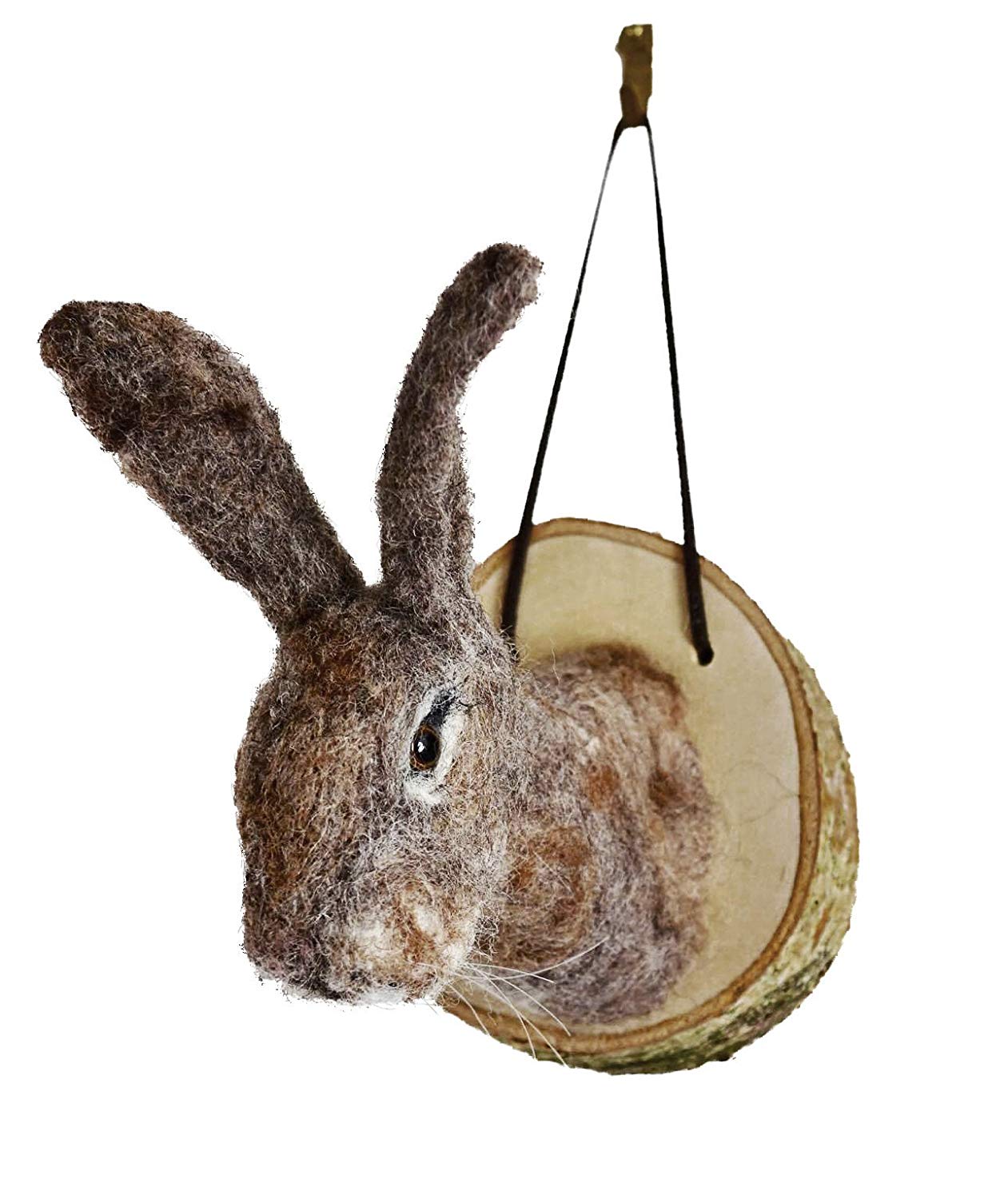 Crafty Kit Company Heather the Hare Beginners Needle Felting Kit, designed and made in the UK, complete with all materials and tools required, perfect gift or starter project for a craft lover. - hanrattycraftsgifts.co.uk