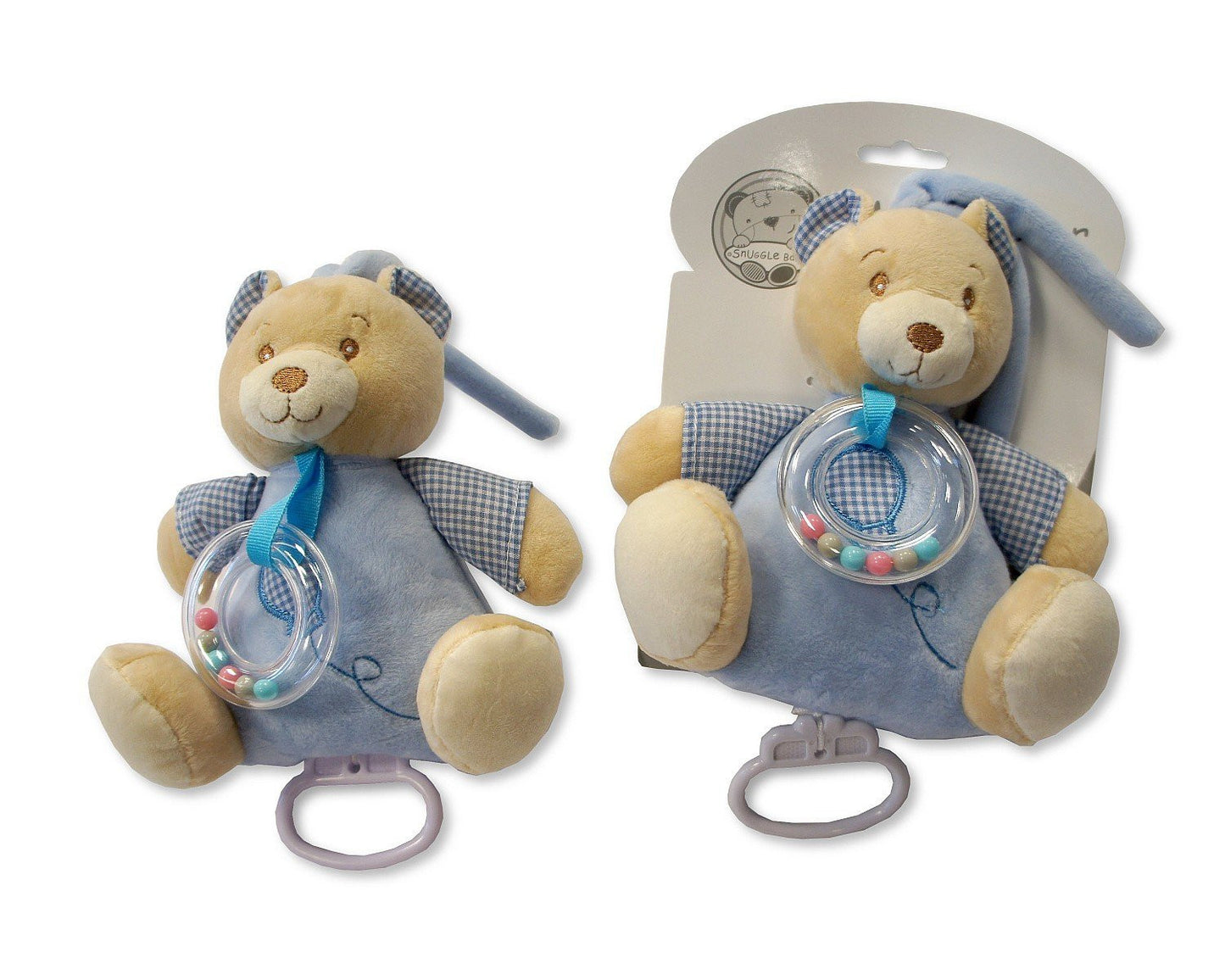 Musical Baby Rattle Soft Toy Gift - hanrattycraftsgifts.co.uk