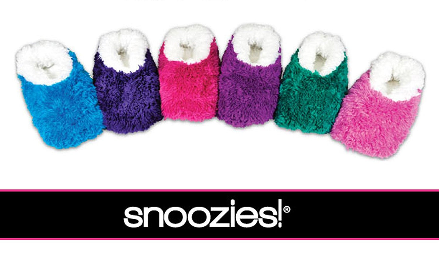 OMG! Snoozies Slippers, Cosy, Comfy, Sherpa Fleece ~ Small Ladies Size UK 3-4 - hanrattycraftsgifts.co.uk