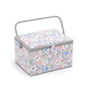 Large Sewing Bee Fabric Sewing Box from Groves, Hobby Gift MRL86 - hanrattycraftsgifts.co.uk
