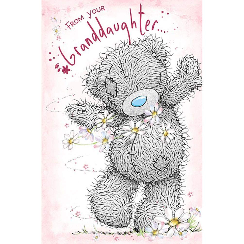 Me To You Granddaughter Mother's Day Card - hanrattycraftsgifts.co.uk