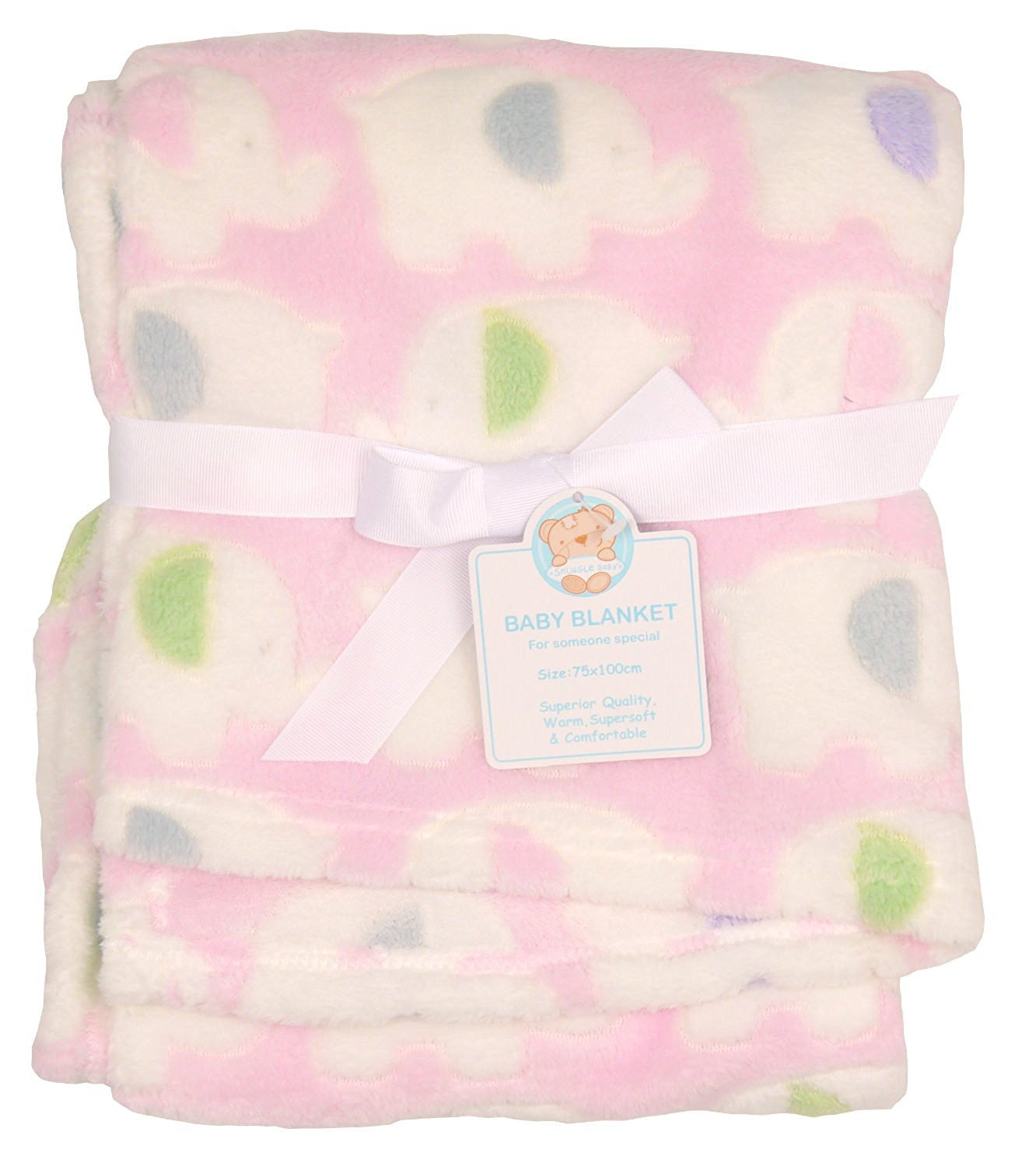 Elephant Blanket for Babies by Snuggle Baby - hanrattycraftsgifts.co.uk