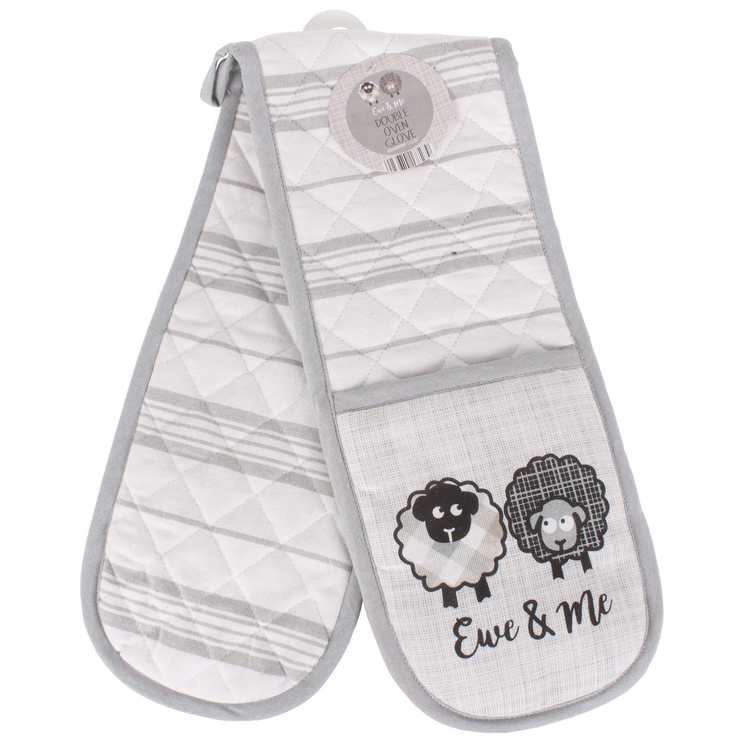Country Club Ewe and Me Double Oven Glove - hanrattycraftsgifts.co.uk