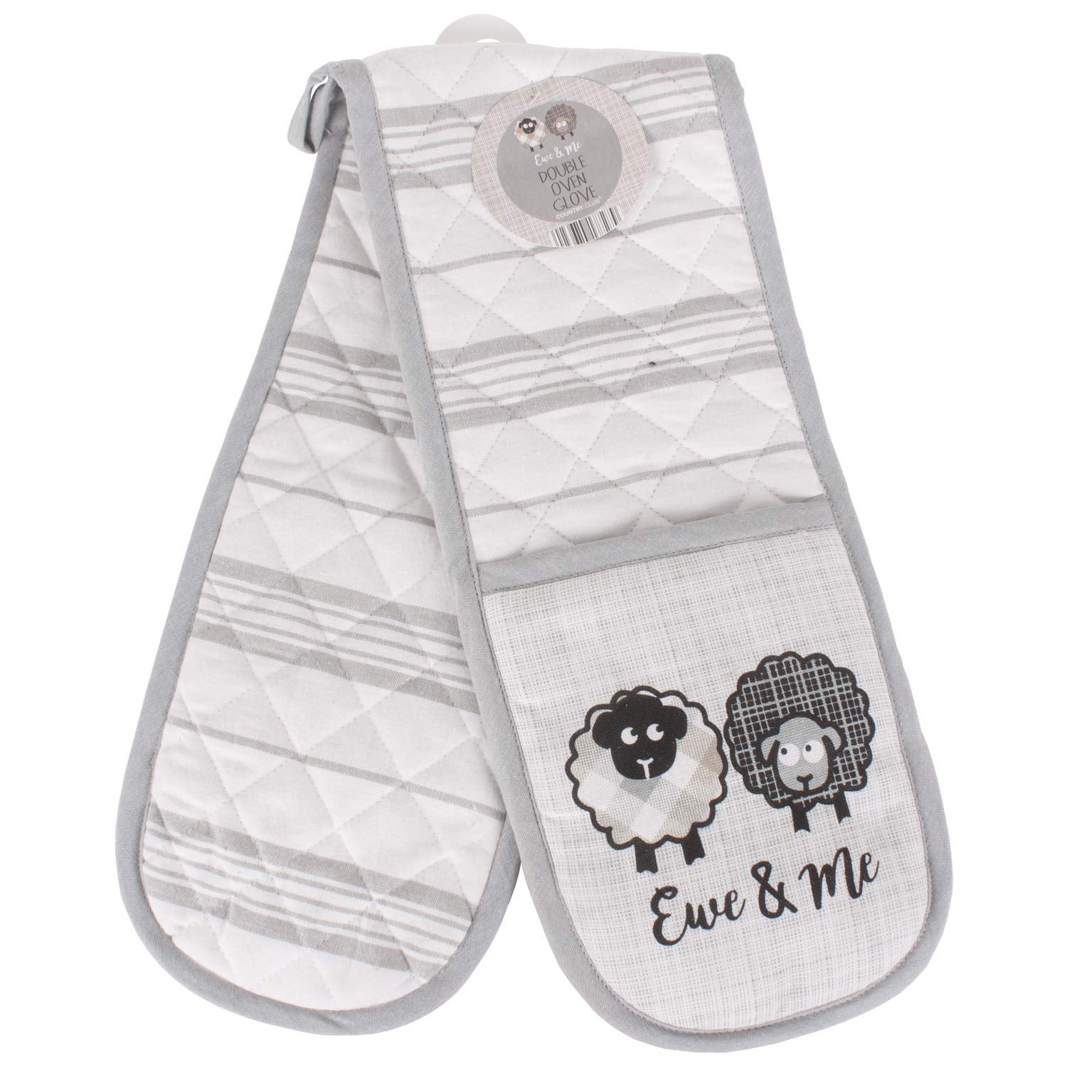 Country Club Ewe and Me Double Oven Glove - hanrattycraftsgifts.co.uk