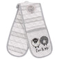 Country Club Ewe and Me Double Oven Glove - hanrattycraftsgifts.co.uk