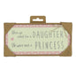Novelty Plaque Gift - Vintage Design - Daughter - hanrattycraftsgifts.co.uk