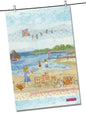 Emma Ball Abigail Mill Sunny Seaside Days, Pure cotton tea towel
