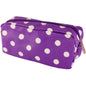 polka dot pencil cases white spots choice three colours please msg choice or one at random sent - hanrattycraftsgifts.co.uk