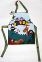zoo painting apron - hanrattycraftsgifts.co.uk