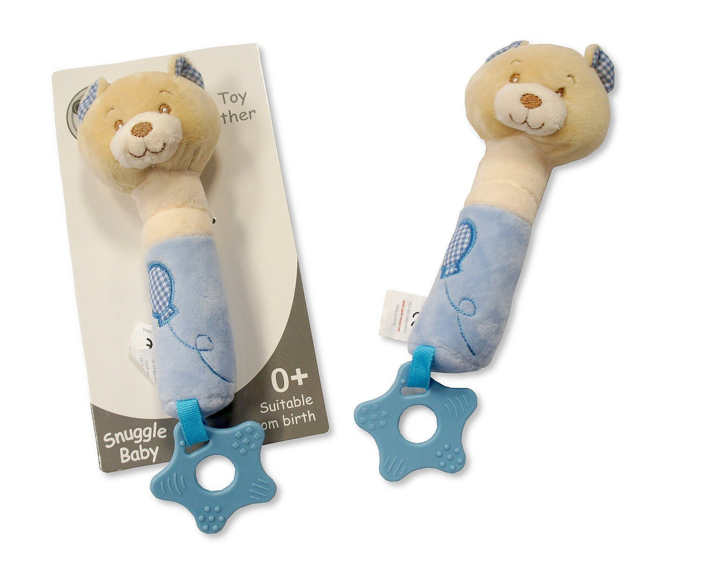 Musical Baby Teether Rattle Soft Toy Gift - hanrattycraftsgifts.co.uk