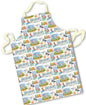 Emma Ball Coastal Seaside Design Cotton Apron Adult Size Cooking Baking Pinny by - hanrattycraftsgifts.co.uk