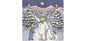 DMC 14 Count "Snowman & Snowdog The Finish Line" Cross Stitch Kit - hanrattycraftsgifts.co.uk