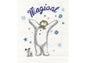 DMC 14 Count "Snowman & Snowdog A Magical Christmas" Cross Stitch Kit - hanrattycraftsgifts.co.uk