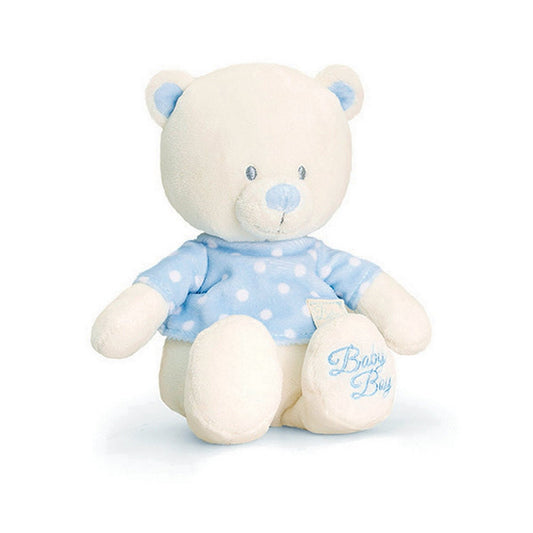 Keel Toys Baby Bear With T-Shirt Plush Toy - hanrattycraftsgifts.co.uk