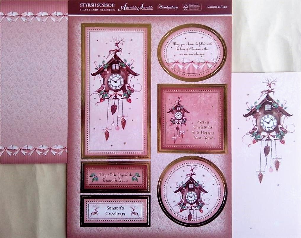 Hunkydory STYLISH SEASON Luxury Topper Set ~ CHRISTMAS TIME - hanrattycraftsgifts.co.uk