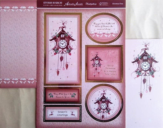 Hunkydory STYLISH SEASON Luxury Topper Set ~ CHRISTMAS TIME - hanrattycraftsgifts.co.uk