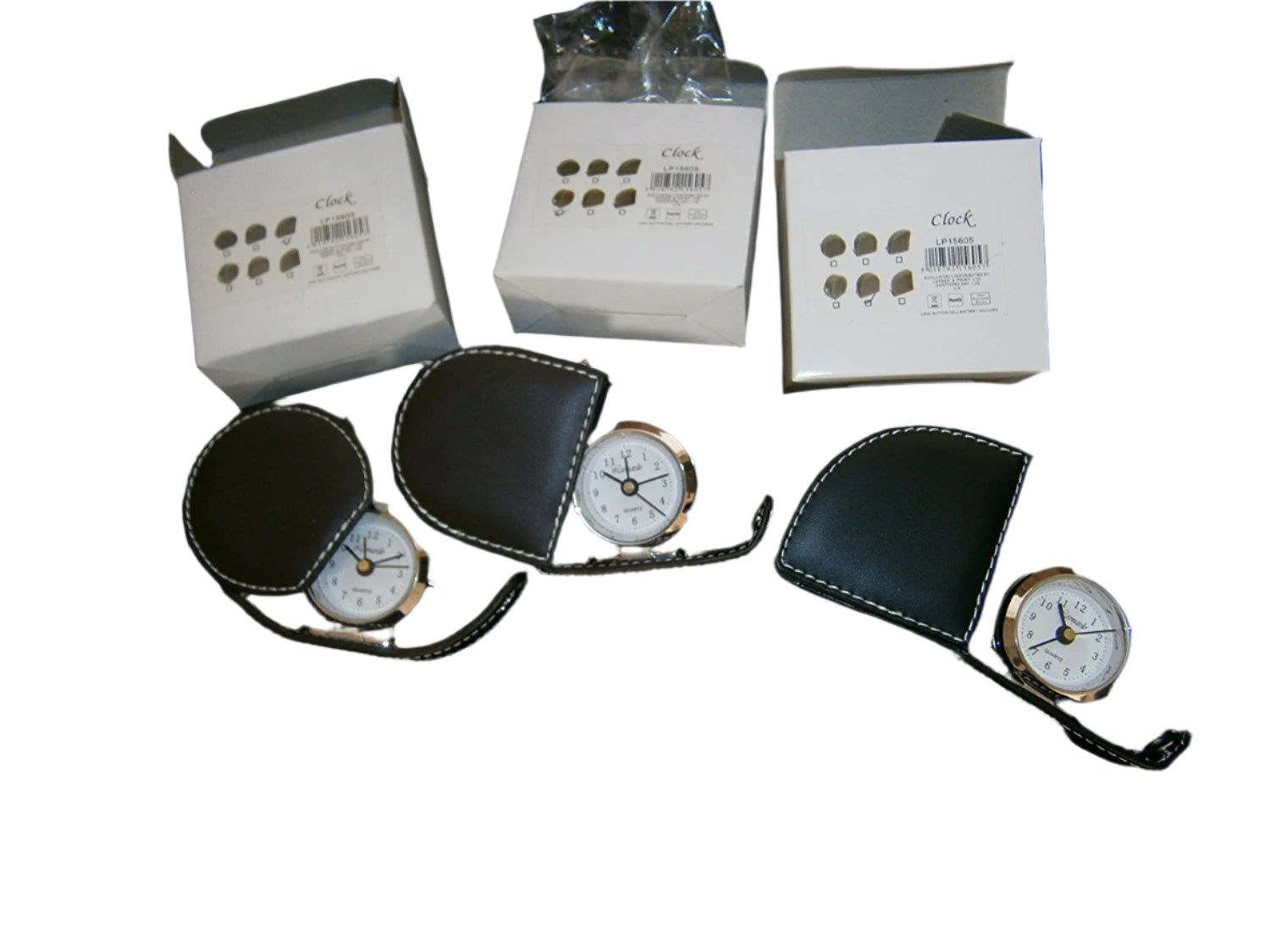 gents travel alarm clock leonardo various styles/shapes one supplied - hanrattycraftsgifts.co.uk