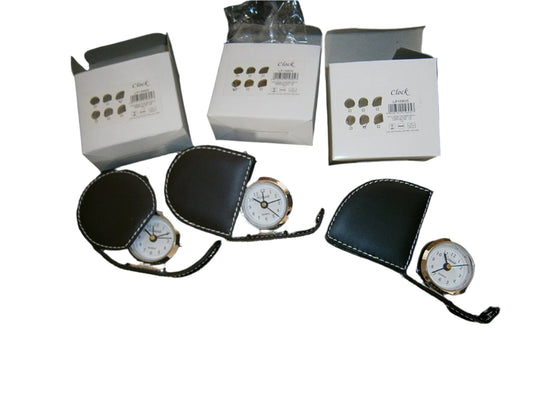 gents travel alarm clock leonardo various styles/shapes one supplied - hanrattycraftsgifts.co.uk