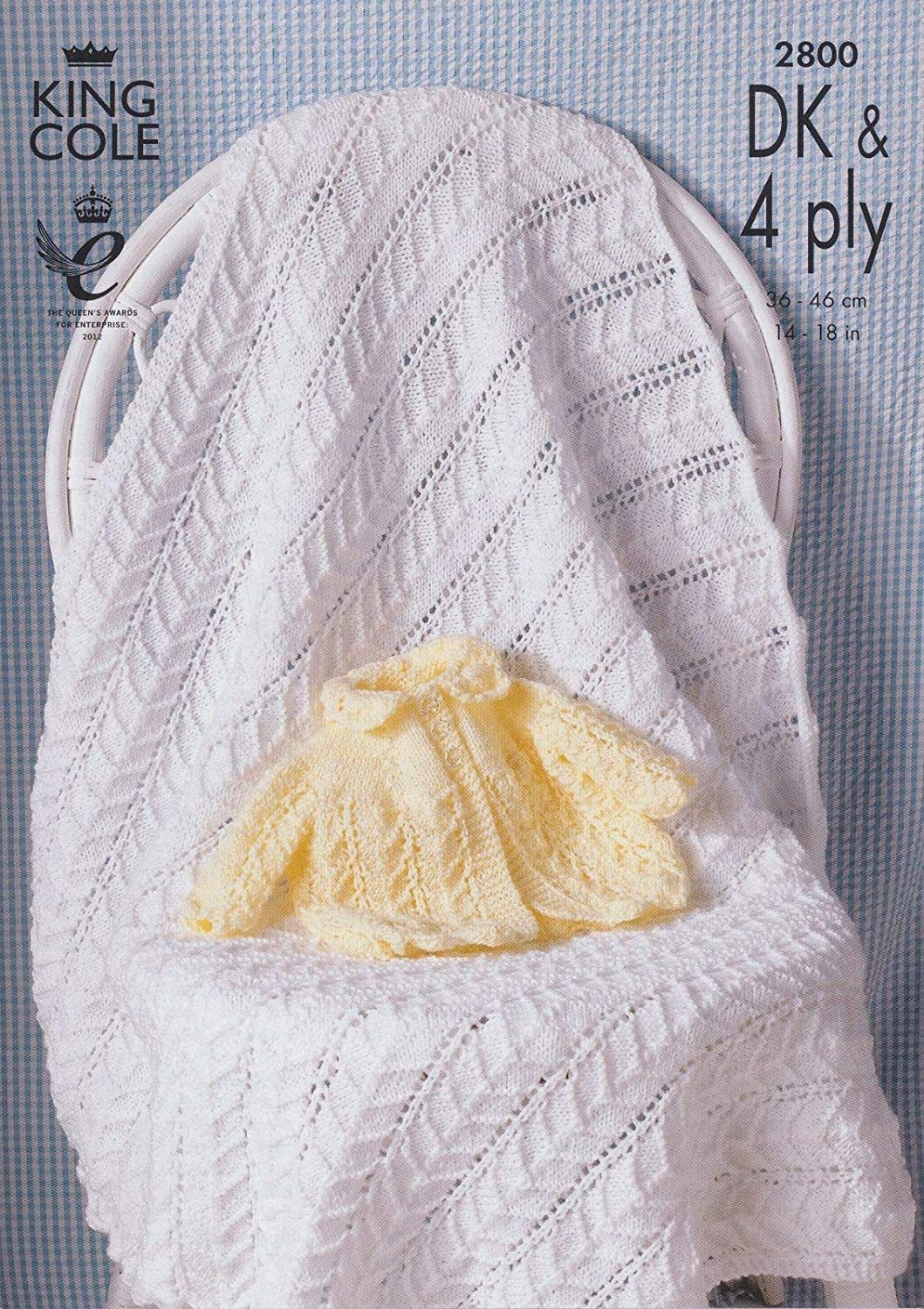 King Cole Baby Leaflet 2800 14" - 18" - hanrattycraftsgifts.co.uk