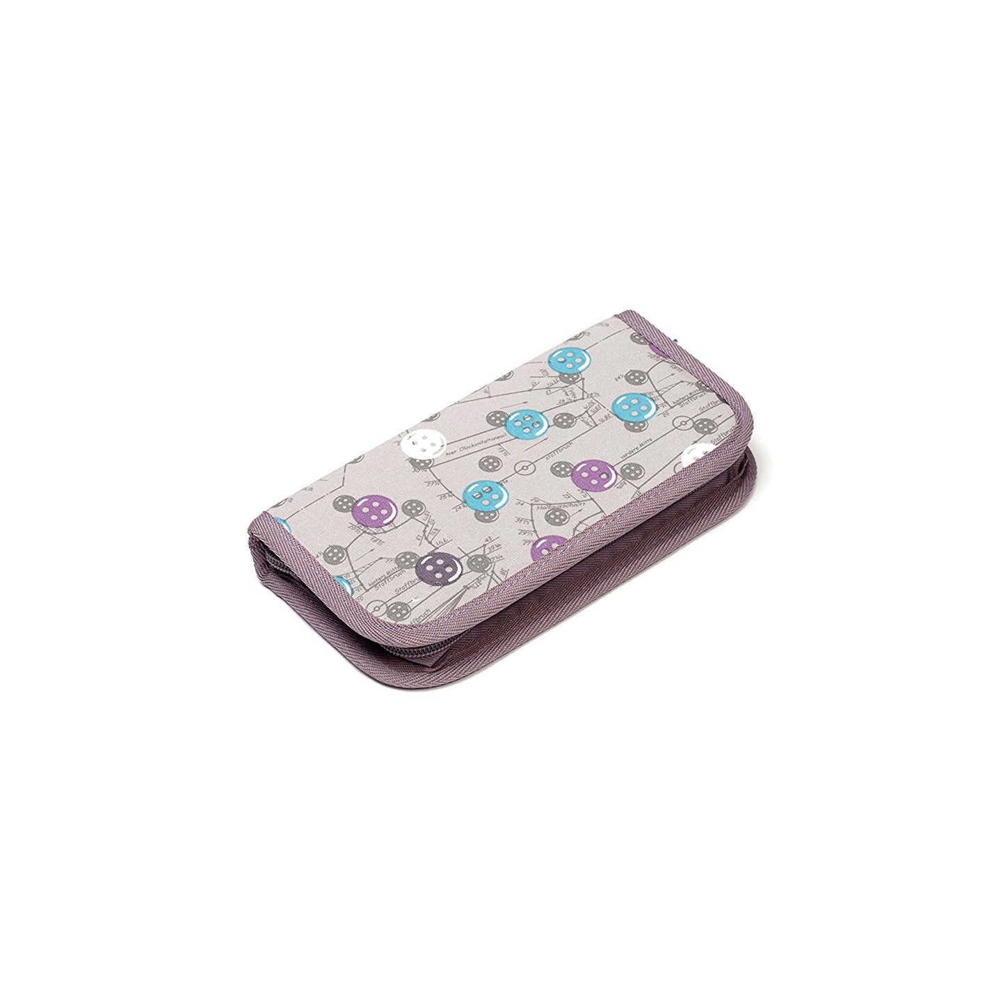 HobbyGift MR4701F/122 | Crochet Hook Case Filled Buttons - hanrattycraftsgifts.co.uk