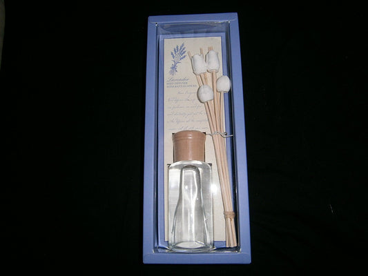 lavender reed diffuser with rattan sticks - hanrattycraftsgifts.co.uk