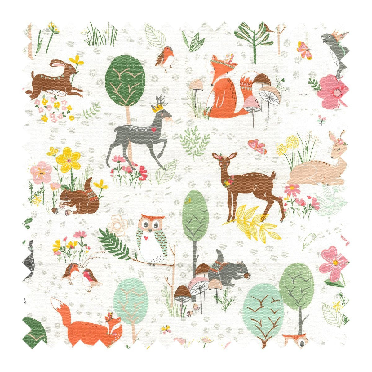 Craft Bag - Matt PVC - Woodland | Hobby Gift MRB/285 | 12½x39x35cm - hanrattycraftsgifts.co.uk