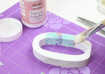 Trimcraft Deco Mache Paper 10.25-inch x 1 4.75-inch Fawn, Acrylic, Multicoloured, 3-Piece - hanrattycraftsgifts.co.uk