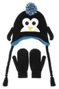 Nuzzles Hat/Mittens Penguin - hanrattycraftsgifts.co.uk