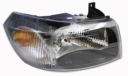 Ford Transit Right Hand Headlamp for 2002-06 - Black Finish - hanrattycraftsgifts.co.uk