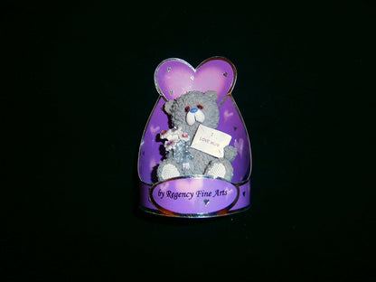 regency fine arts small i love mum figurine - hanrattycraftsgifts.co.uk