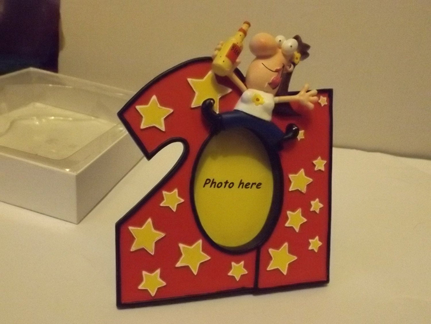 21st 3d birthday photo frame - hanrattycraftsgifts.co.uk