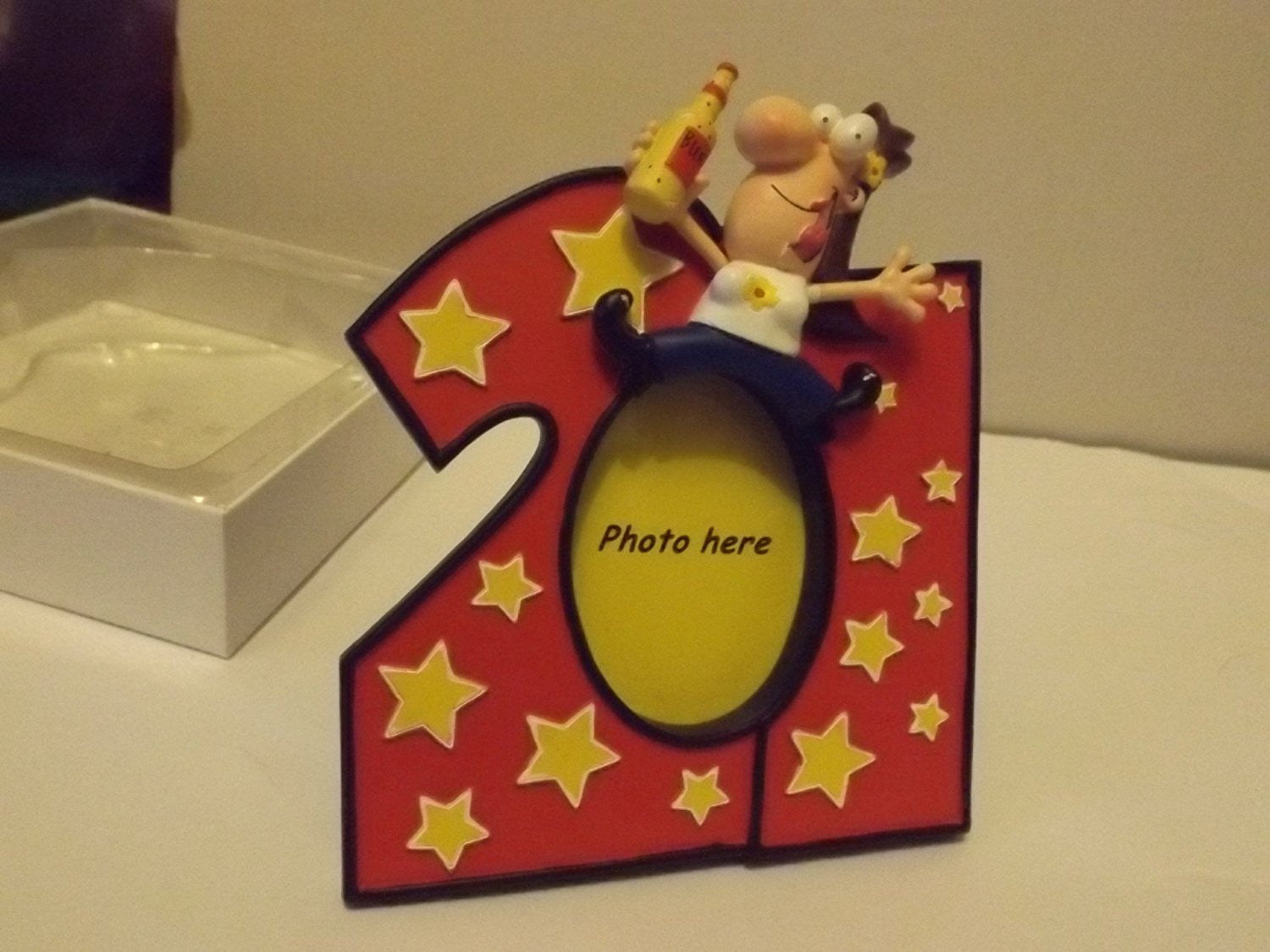 21st 3d birthday photo frame - hanrattycraftsgifts.co.uk