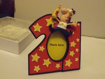 21st 3d birthday photo frame - hanrattycraftsgifts.co.uk