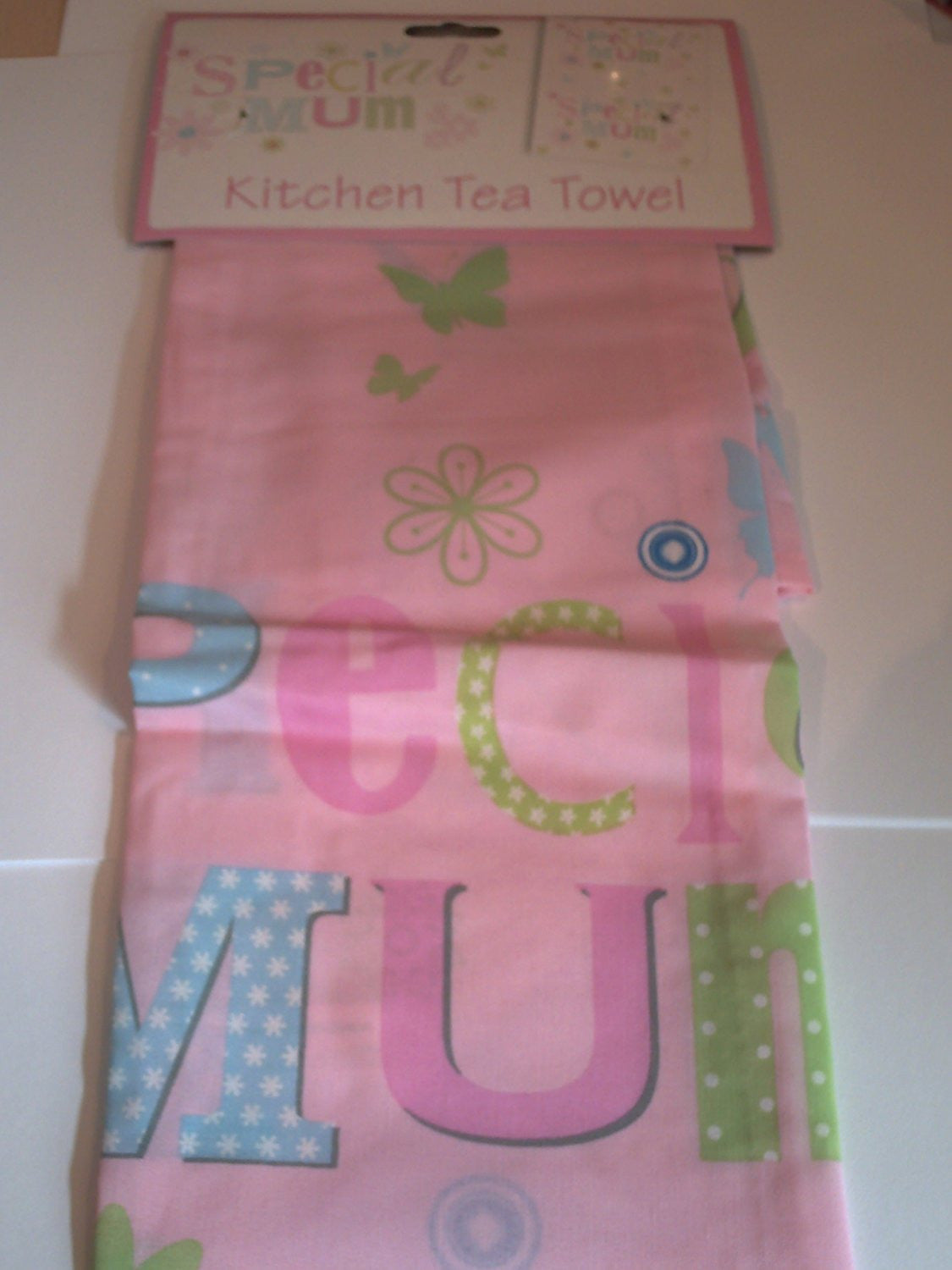 Mother's Day Gift Special Mum Tea Towel - hanrattycraftsgifts.co.uk