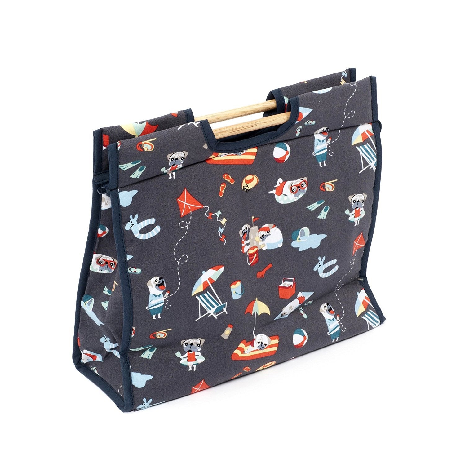 HobbyGift HGSB/170 | Premium Sewing Bag Pug Design - hanrattycraftsgifts.co.uk