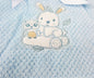 Baby Boys Girls Soft Touch Waffle Blanket Wrap In Multi Colours - hanrattycraftsgifts.co.uk